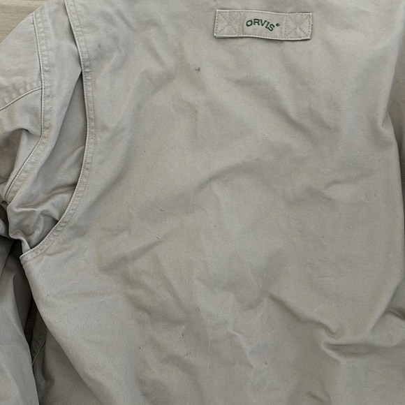 Men’s Orvis Zip Up Shooting Jacket - Picture 7 of 7